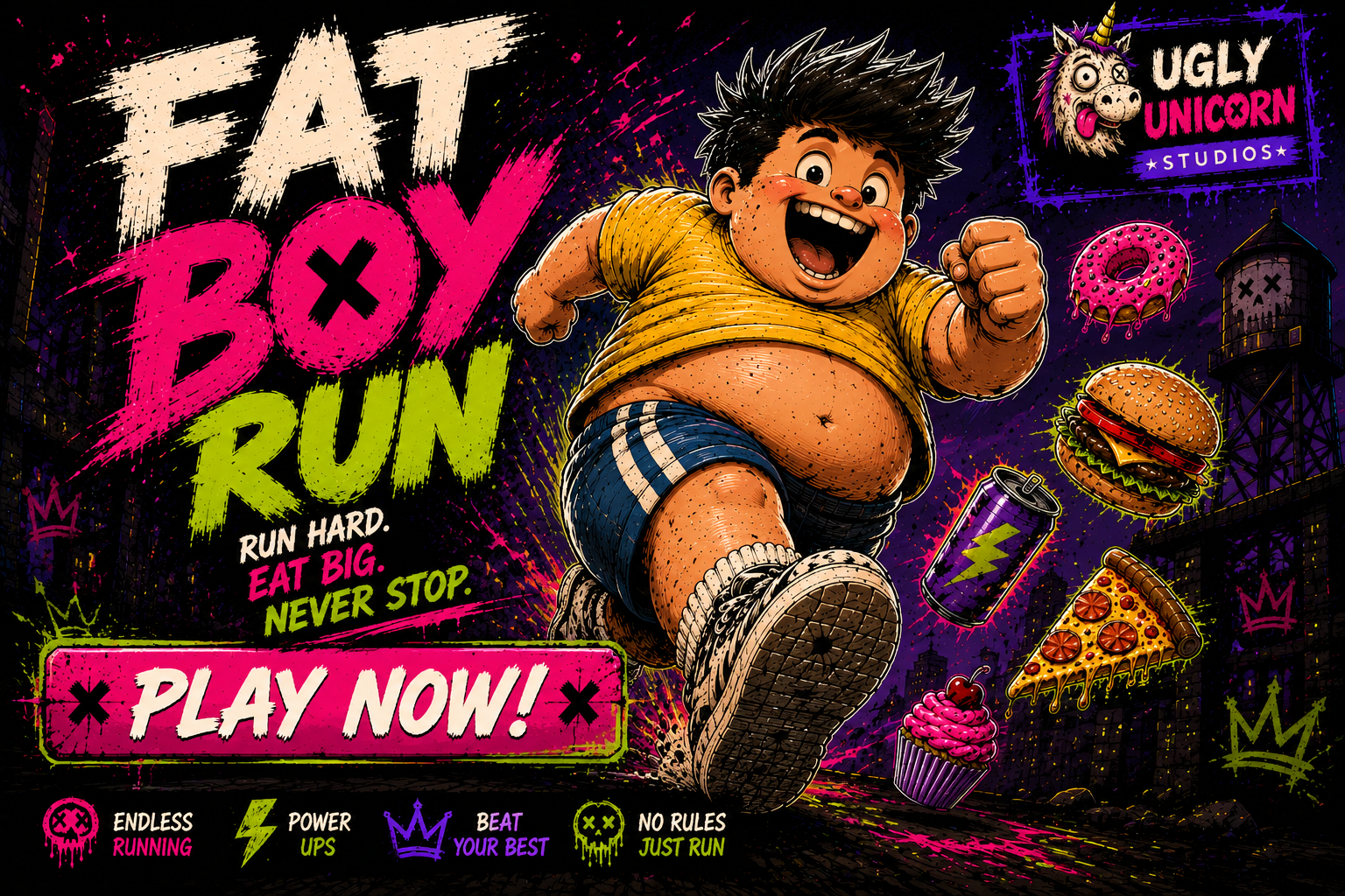 Fat Boy Run: Run hard, eat big, never stop