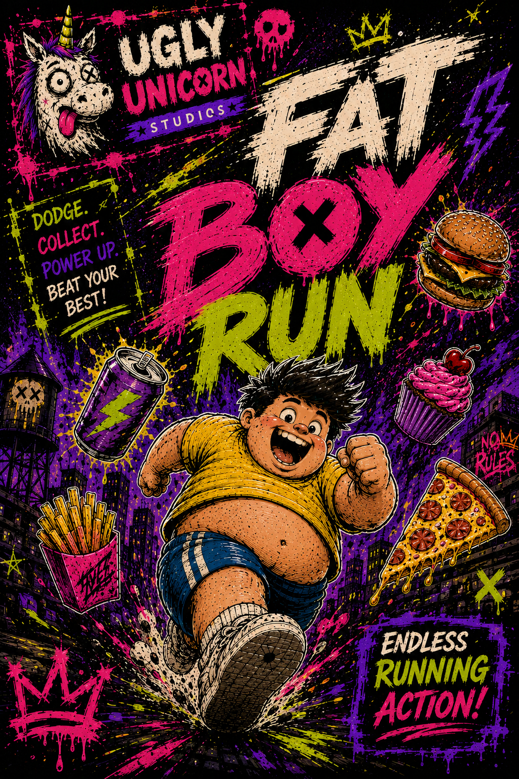 Fat Boy Run game poster