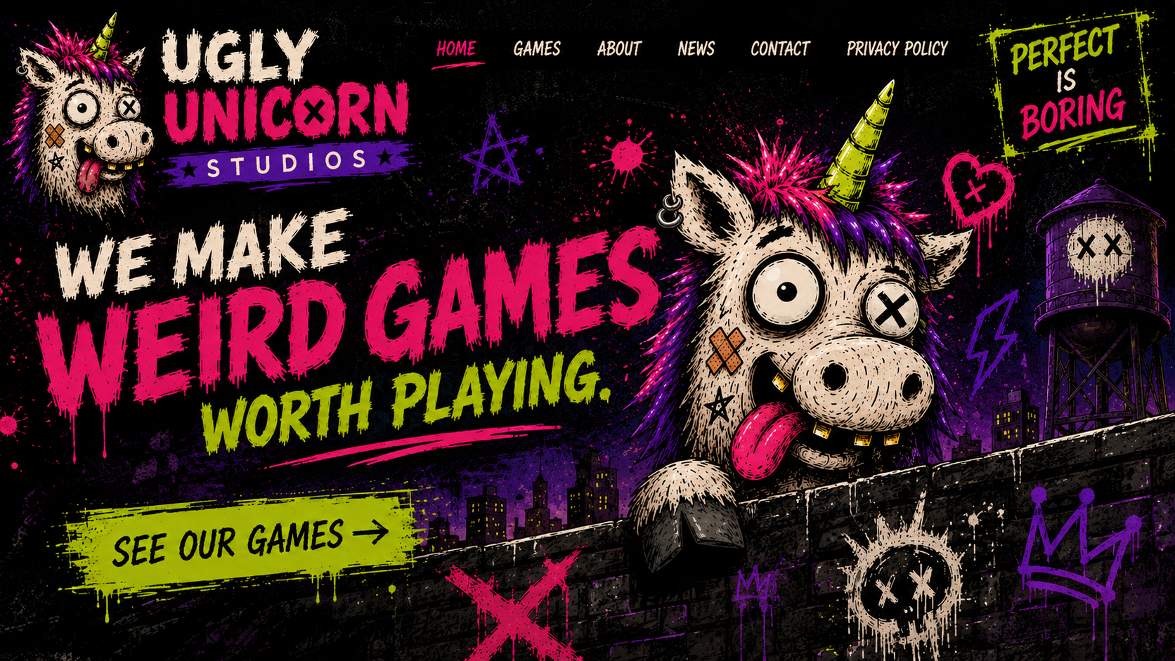 Ugly Unicorn Studios: We make weird games worth playing